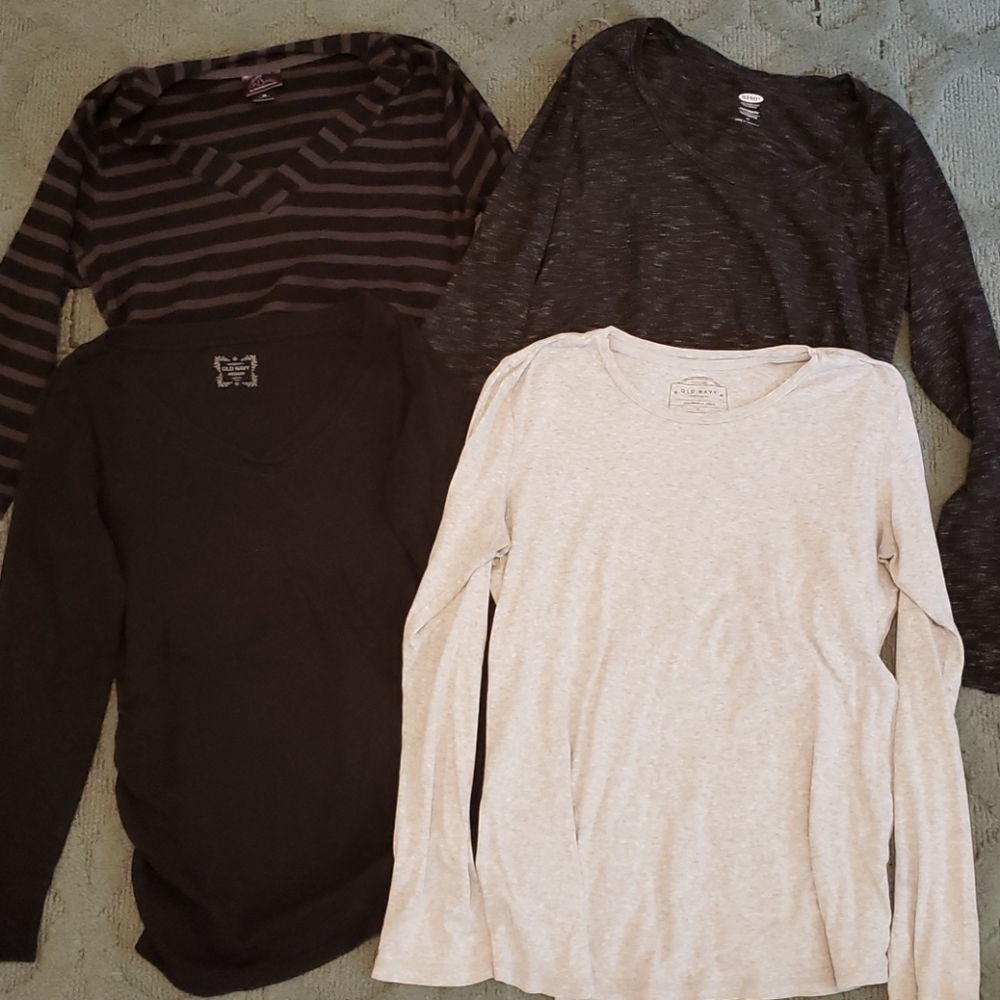 Long Sleeve Maternity Tees